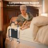 Picture of Gemaisil Bed Rails for Elderly Adults Safety, Bed Assist with LED Light & Alarm Function, Storage Pocket and Grab Bar Handle, Bed Rail Fits for Queen Bed, King Size, Full, Twin, Support Up to 300lbs